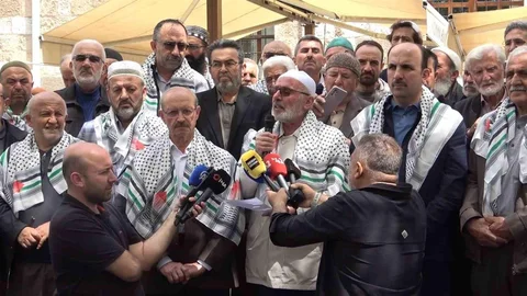 Konya'da Sumud Filosu'na Destek Açıklaması