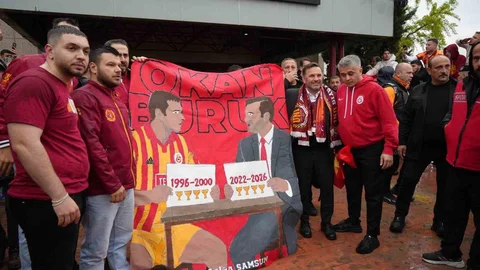 Galatasaray Samsun'a Ulaştı