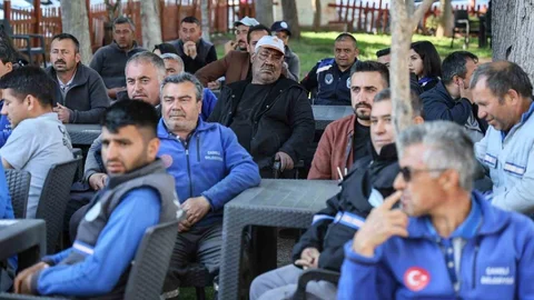 Çameli Belediyesi'nde 1 Mayıs Buluşması
