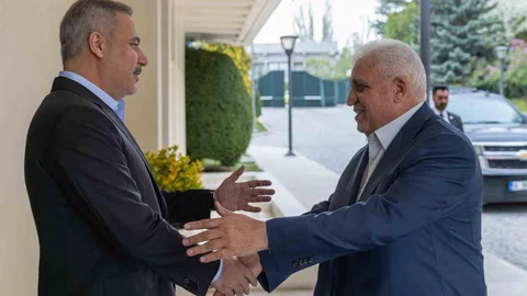 Dışişleri Bakanı Fidan ile El-Feyyad Görüştü