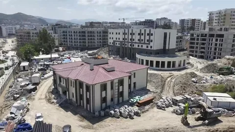 Defne'de Jandarma Binası İnşaatı Devam Ediyor
