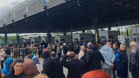 Bulgaristan Sınırında Uzun Bekleme Süreleri
