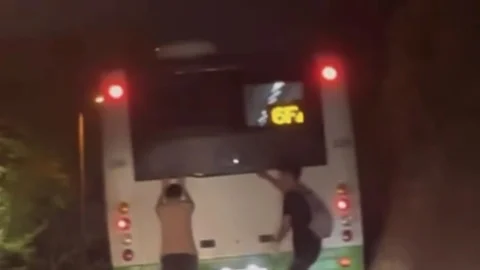 Bursa'da Patenli Gençlerin Tehlikeli Yolculuğu
