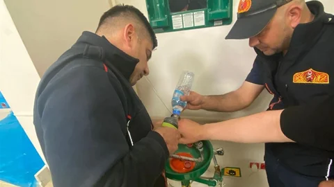 Parmağına Yüzük Sıkışan Vatandaşa Yardım