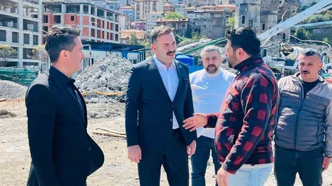 Zonguldak'ta Lavuar Alanı Çalışmaları Başladı