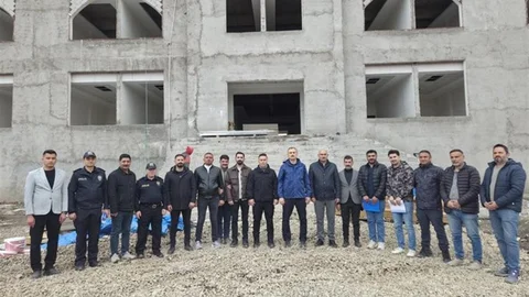 Ağrı'da Yeni Emniyet Binası İnşaatı Hızlanıyor