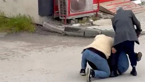 Bolu'da Sokakta Kavga Ortaya Çıktı