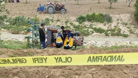 Kilis'te Traktör Kazası Sonucu 1 Kişi Hayatını Kaybetti