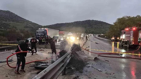 Afyonkarahisar'da Feci Kaza