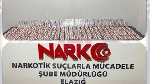 Elazığ'da Uyuşturucu Operasyonu