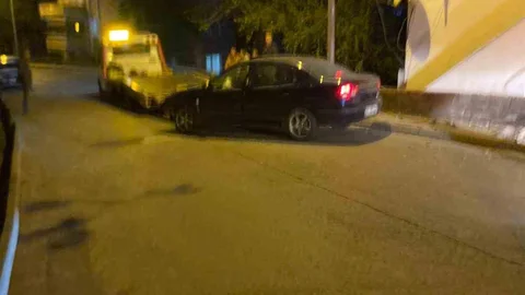 Zonguldak'ta Trafik Kazası Görüntülendi