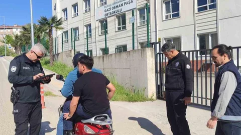Orhangazi'de Okul Çevrelerine Denetim