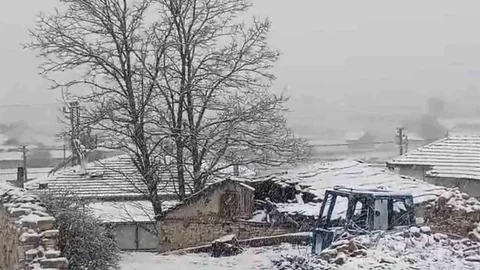 Eskişehir Kırsalı Mayıs'ta Beyaza Büründü