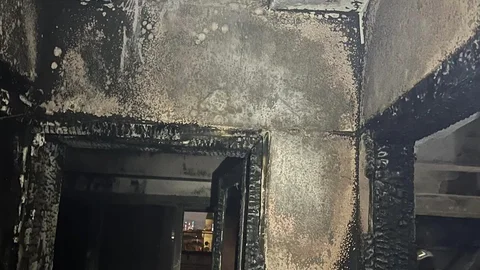 İzmir'de Elektrikli Sobadan Yangın Çıktı