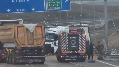 Konya'da Tır Kazası: 1 Yaralı