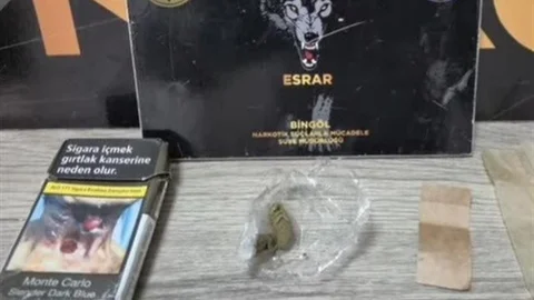 Bingöl'de Narkotik Operasyonu