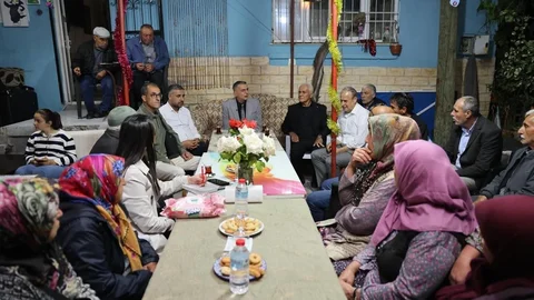 Manisa'da Başkan Şimşek'ten Vatandaşlara Ziyaret