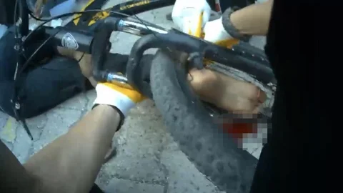 Osmaniye'de Bisiklet Kazası