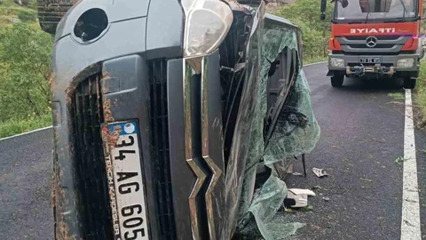 Hasankeyf'te Trafik Kazası Meydana Geldi