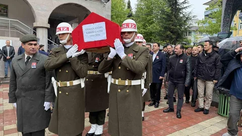 Kıbrıs Gazisi Tokat'ta Uğurlandı
