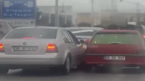 Çorum'da Düğün Konvoyu Tehlike Yaratıyor