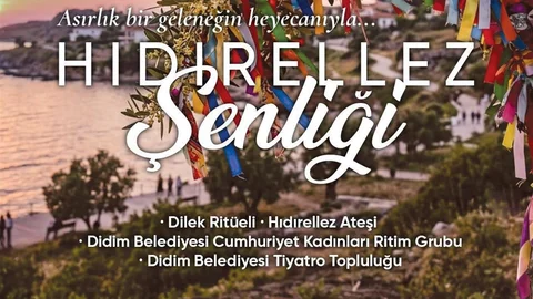 Didim'de Hıdırellez Şenliği Heyecanı