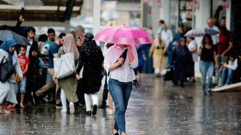 Malatya'da Kuvvetli Yağış Uyarısı Yapıldı