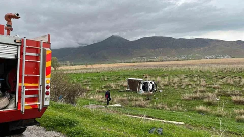 Van'da Trafik Kazası Meydana Geldi