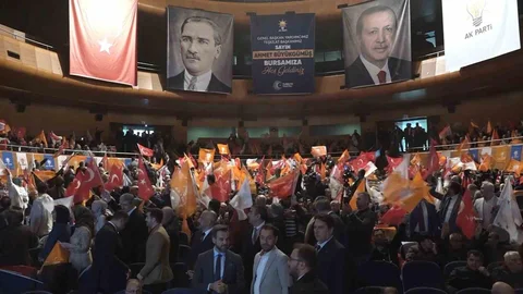 Bursa'da AK Parti Toplantısı Gerçekleşti
