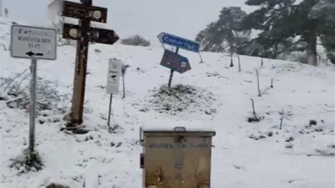Bilecik'te Yüksek Rakımlı Köylerde Kar Yağışı