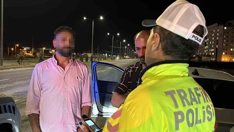 Aksaray'da Alkollü Sürücüye Ceza Kesildi