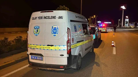 Karabük'te Yaya Kazası