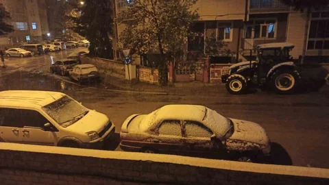 Konya'da Mayıs ayında kar yağışı oldu
