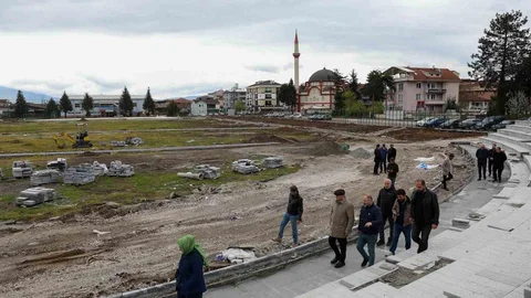 Düzce'de Üç Park Birbirine Bağlanıyor