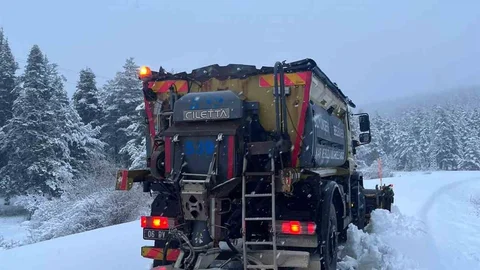 Ankara'da Kar Yağışı Etkili Oldu