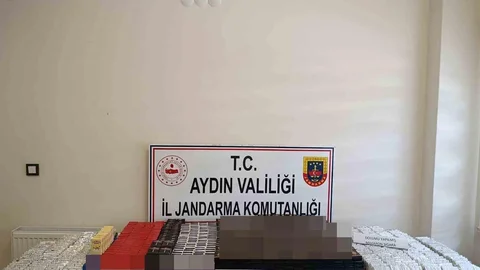 Koçarlı'da Kaçak Sigara Ele Geçirildi
