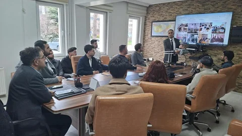 Erzurum'da Genç Mühendisler Meteoroloji Eğitimi Aldı