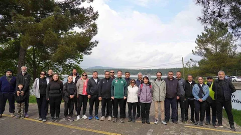 Muğla'da Öğretmenler Doğa Yürüyüşünde Bir Araya Geldi