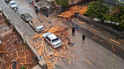 Gaziantep'te Şiddetli Yağışlar Zarara Yol Açtı
