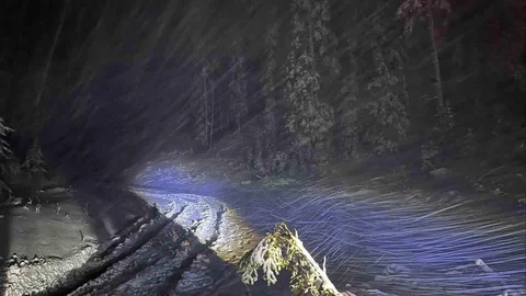Bilecik'te Kar Yağışı Nedeniyle Yol Kapandı