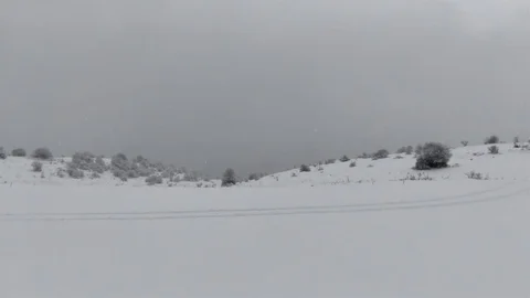 Karabük'te Kış Manzarası Geri Döndü