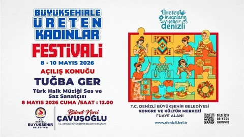 Denizli'de Kadın Emeği Festivalde