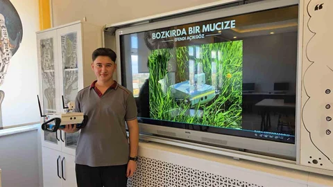 Yozgat'ta Genç Mucit Uluslararası Sunumda