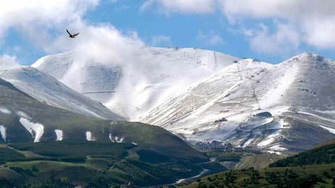 Erzurum'da Kuvvetli Rüzgar Uyarısı Yapıldı