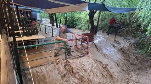 Erzincan'da Sel Felaketi Yaşandı