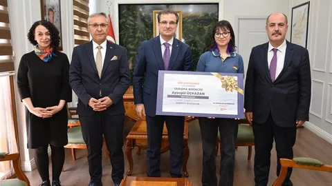 Kaymakam Güldoğan'dan Türkiye Şampiyonuna Ziyaret