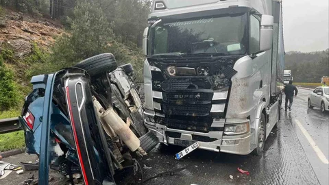 Mersin'de Trafik Kazası Meydana Geldi