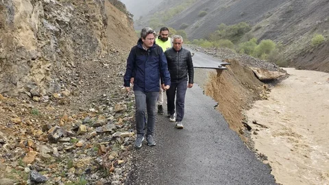 Erzincan Kemaliye'de Sel Hasarı Yaşandı