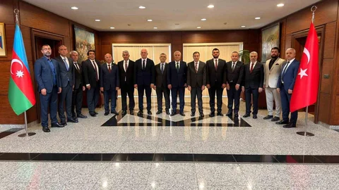 ALTSO Heyeti Azerbaycan'da Temaslarda Bulundu