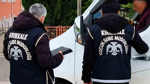 Kırıkkale'de Okul Çevrelerinde Denetim Yapıldı